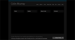 Desktop Screenshot of colinmurrayart.co.uk